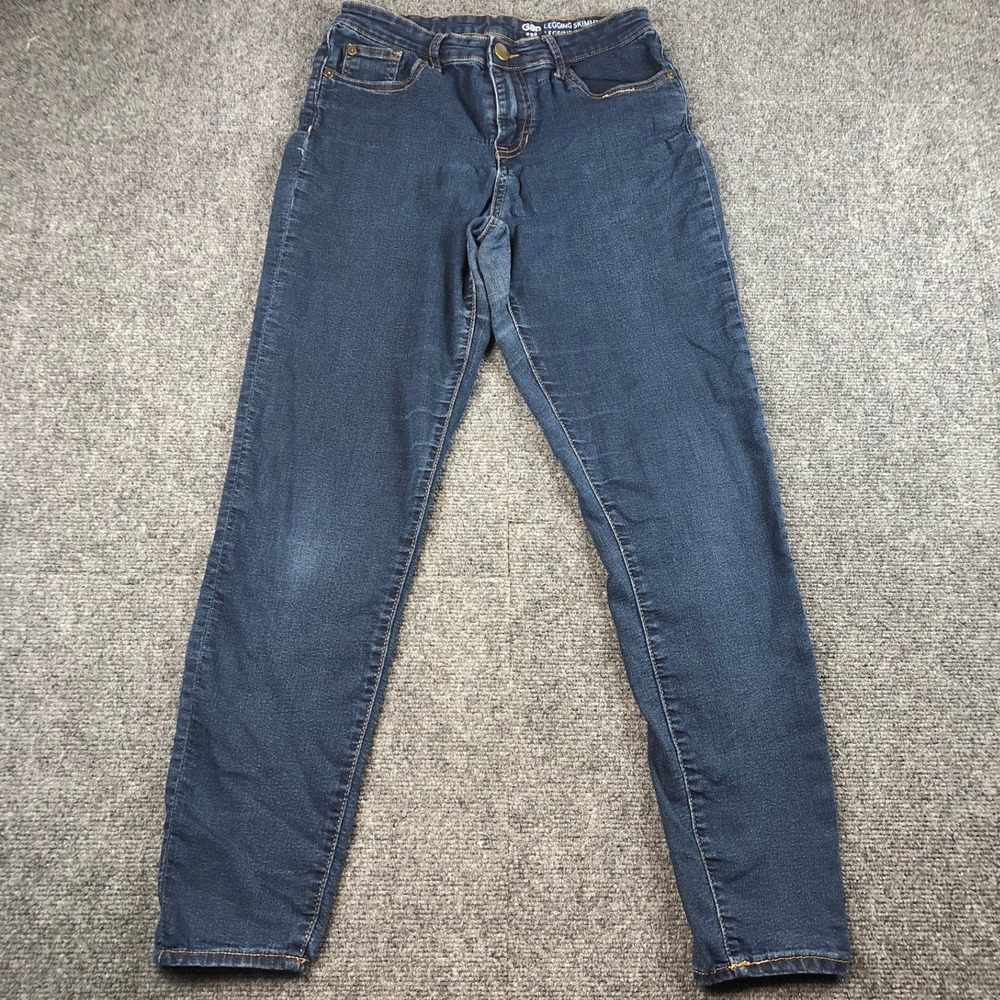 Gap Legging Skimmer Jegging Denim Jeans Dark Wash Casual Comfort Size 6/28